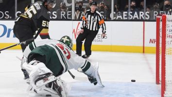 Wild Goalie Cam Talbot Committed Highway Robbery With Back-To-Back Saves That Could Both Be No. 1 On SportsCenter