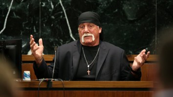 Hulk Hogan Gets Loudly Booed By Tampa Crowd At WrestleMania 37