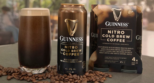 The New Guinness Nitro Cold Brew Coffee Stout Is A Sneaky ...