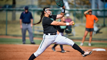North Texas Softball Pitcher Hope Trautwein Threw The Most Perfect Game In History, Struck Out 21-Straight Batters