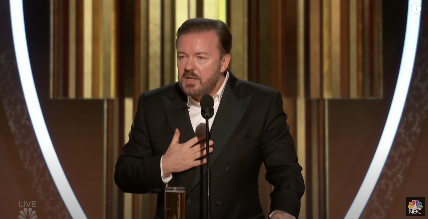 Ricky Gervais Trolls 2021 Oscars Ceremony
