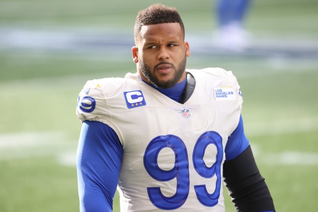 According to Aaron Donald's attorney, Casey White, the Rams defender was protecting the victim in a recent fight from further injuries