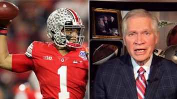 ESPN’s Chris Mortensen Gets Crushed By Fans After Suggesting Justin Fields Developed Bad Throwing Mechanics From Playing Baseball