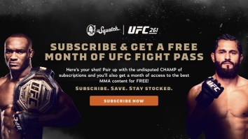 Love Knockouts? Dr. Squatch Has A Knockout Deal Offering A FREE Month Of UFC Fight Pass