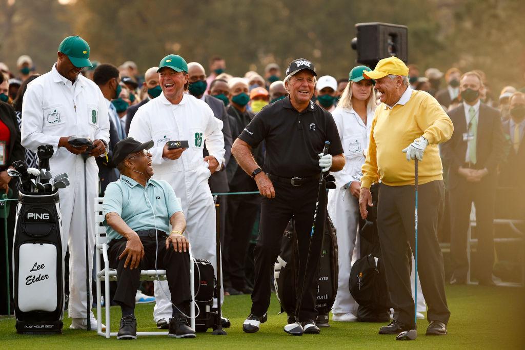 Gary Player's CaddieSon Stands Behind Lee Elder And Promotes Golf