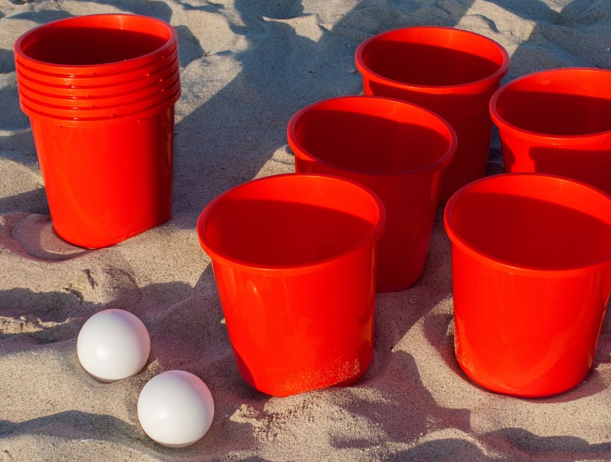 Giant Yard Pong Combines Cornhole With Beer Pong And It's Your New