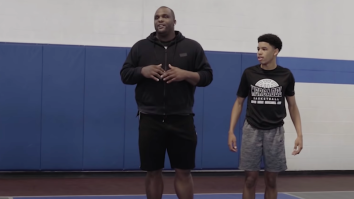 Watch 320-Pound Glen ‘Big Baby’ Davis Destroy A 15-Year-Old Kid In Basketball