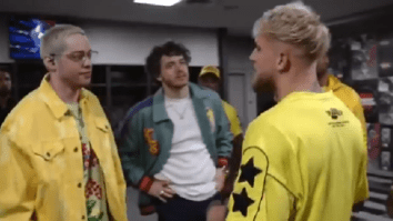 Things Get Awkward After Pete Davidson Gets Muted For Asking Jake Paul Uncomfortable Question Backstage Before Paul’s Fight Vs Ben Askren