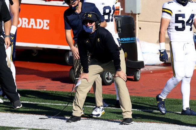 Michigan Wolverines head football coach Jim Harbaugh was paid a wild $250K to appear in a Downy commercial about his khakis