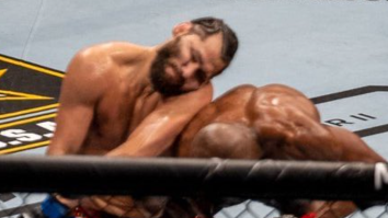 Jorge Masvidal Getting Knocked Out Standing By Kamaru Usman At UFC 261 Gets The Meme Treatment
