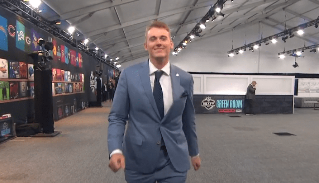 NFL Fans React To Mac Jones' Intense Speed Walk After Getting Drafted