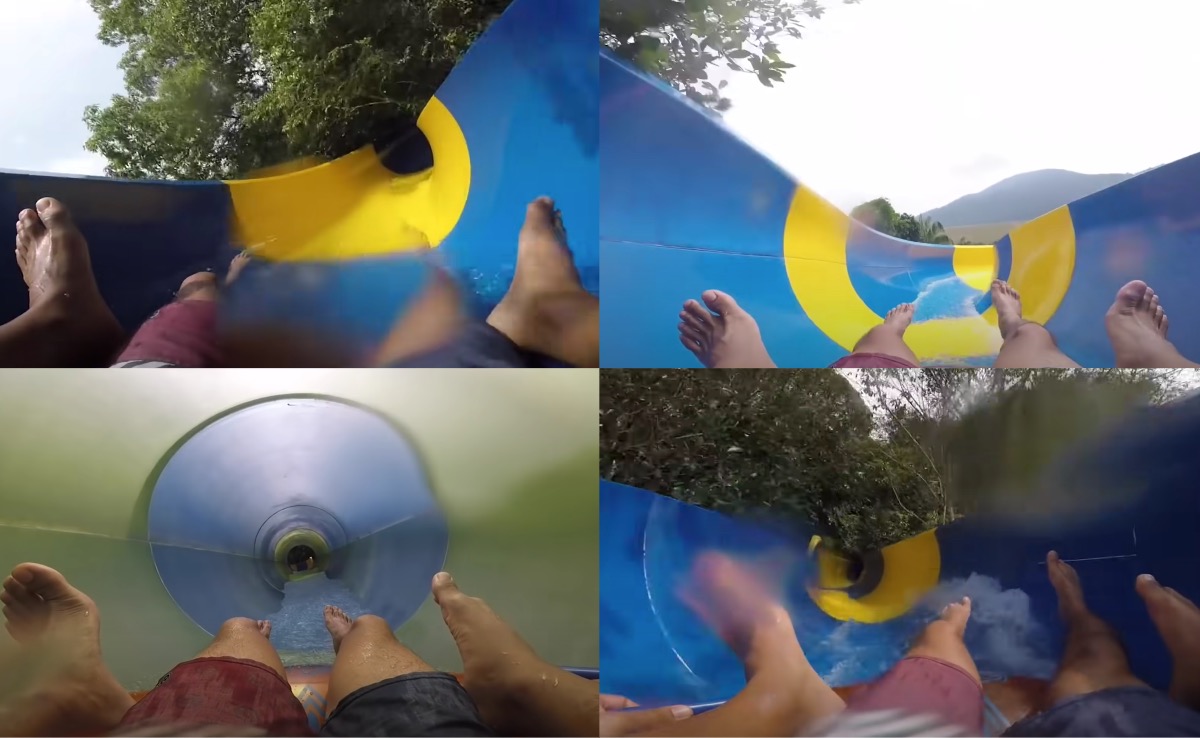 Footage Of Riding Down The World's Longest Water Slide Is Proof That