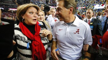 Nick Saban Tells A+ Story About Getting Absolutely Zinged By His Wife Over Her Ex
