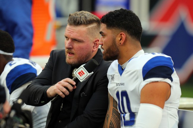 Former NFL player and current media personality Pat McAfee gives candid reason why he failed as an XFL sideline reporter