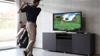 Master Your Swing From The Comfort Of Your Home Or Office With The PhiGolf Golf Simulator