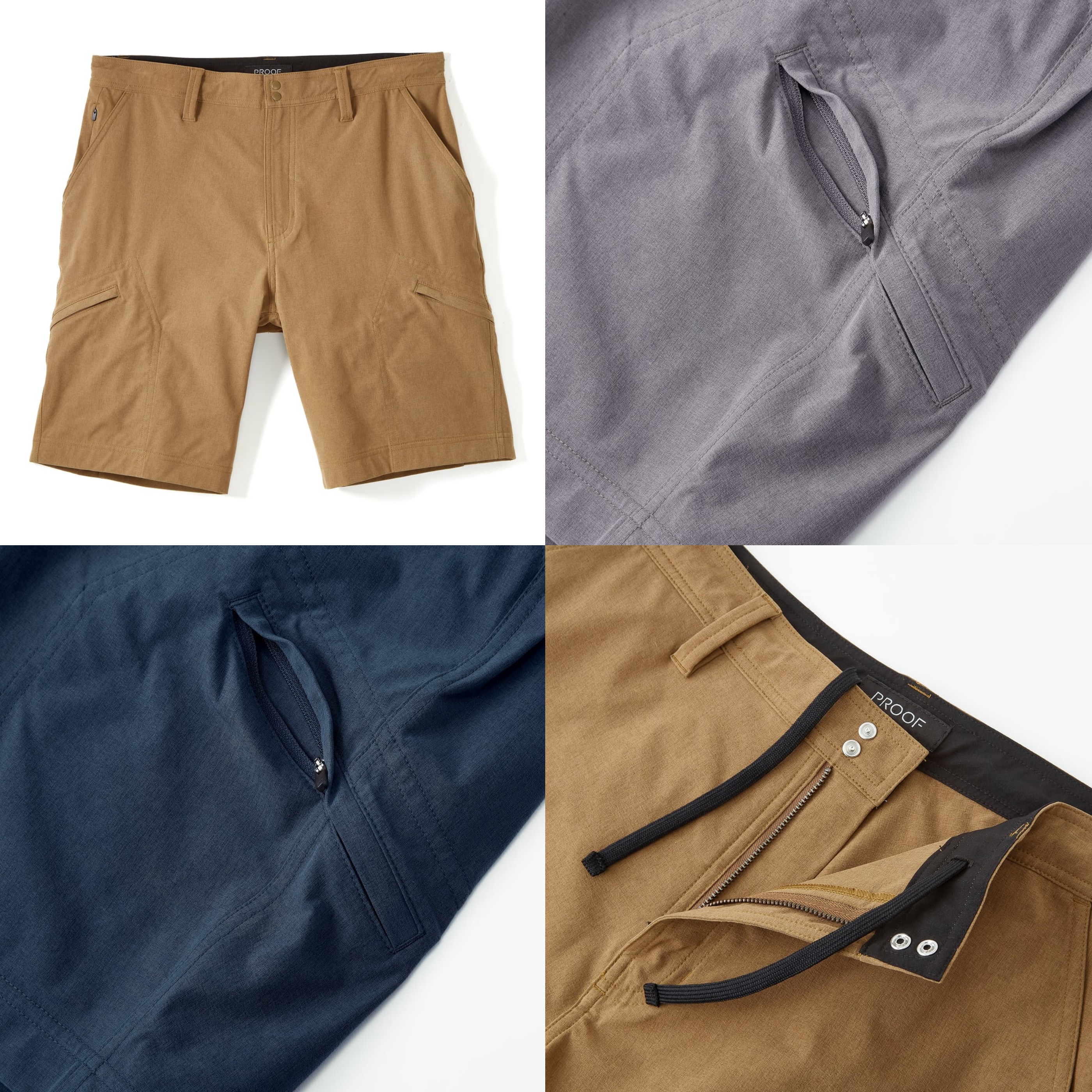 These Cargo Shorts Have Hidden Side Pockets With All The Storage Space ...