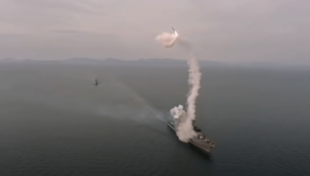 Russian Navy Failed Kalibr missile launch