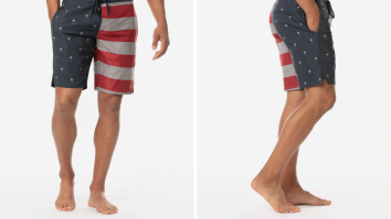 These American Flag Board Shorts Are All I’m Wearing This Summer