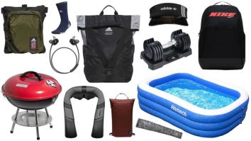 Deals of the Day: Dumbbells, Grills, Inflatable Pools, Nike Sale And More!