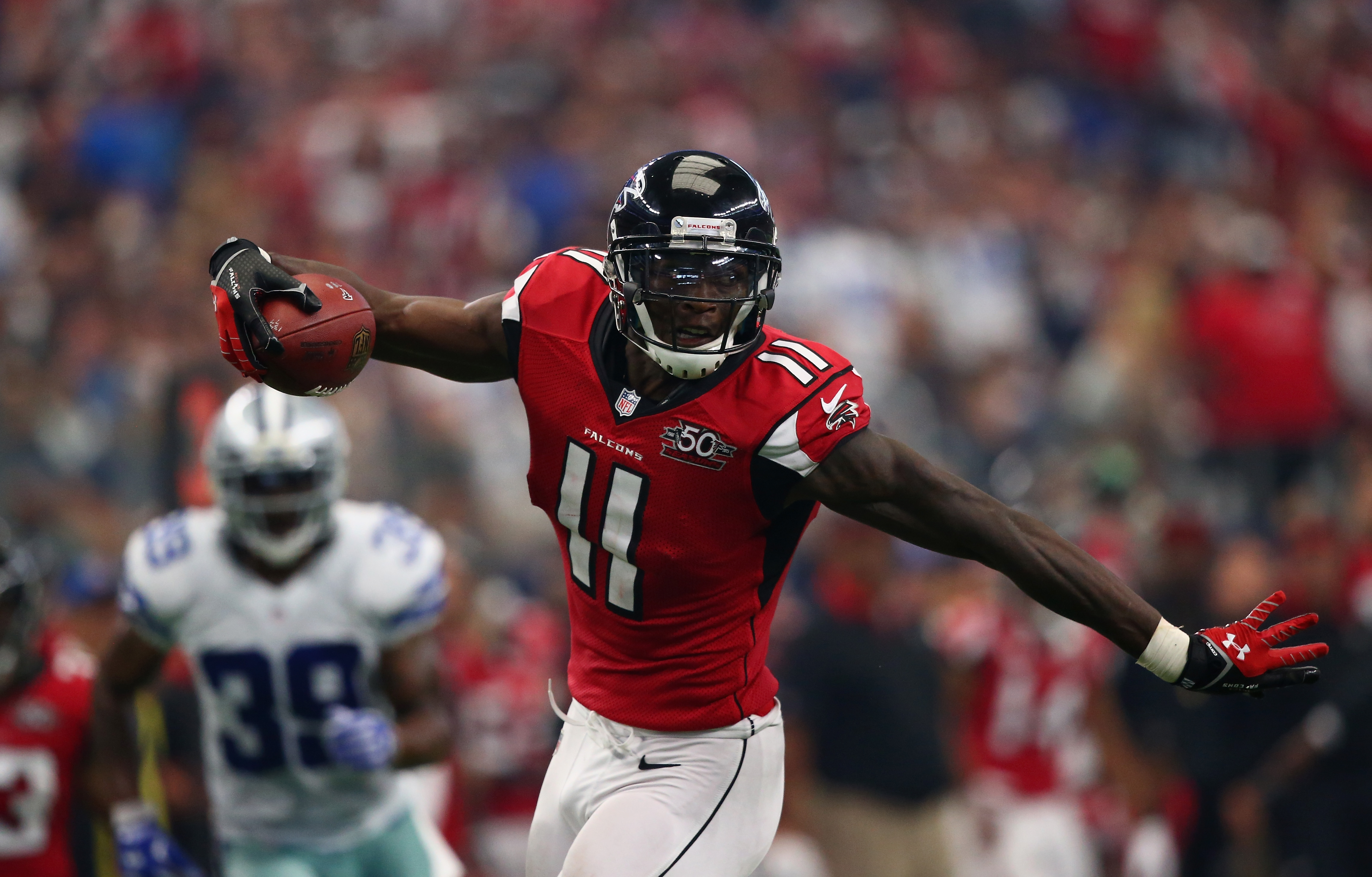 Despite Dallas Cowboys hoodie, Julio Jones was never playing for them