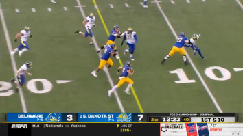 South Dakota State Ran The Most Beautifully-Executed Double Pass Trick Play Touchdown In Its FCS Semifinal Game