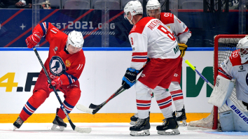 Vladimir Putin Dominates, Scores 8 Goals In ‘All-Star’ Hockey Game That Was Totally Legit