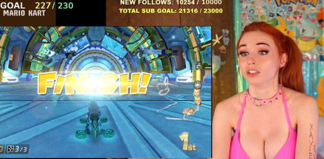 Gamer and streamer Kaitlyn “Amouranth” Siragusa dominates new Twitch "Hot Tube" meta category after losing ads.