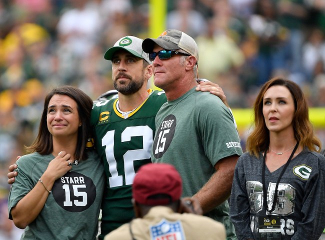 Hall of Fame QB Brett Favre claims Aaron Rodgers won't budge in dispute with Green Bay Packers, hinting his time's done with team