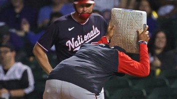 Nats Manager Dave Martinez Chucked First Base After Getting Ejected In The Most Entertaining MLB Meltdown In Years