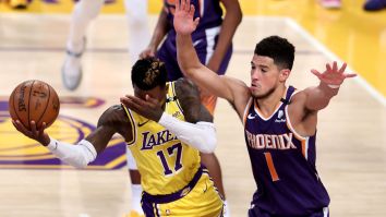 Move Over, LeBron, Dennis Schroder Is Now The Lakers’ Best Flopper After Getting Devin Booker Ejected