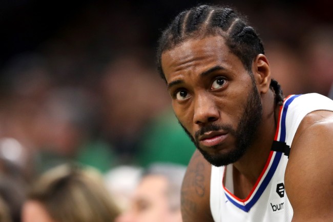 Los Angeles Clippers star Kawhi Leonard snubs a fan trying to get him to do his iconic laugh on the spot