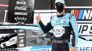 Kevin Harvick Shares How Weird It Was To Race Without Fans And The Noticeable Silence After His Win At Darlington