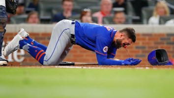 A Mangled Kevin Pillar Empathizing With The Pitcher Who Drilled Him In The Face With A 95 MPH Fastball Is As Admirable As It Gets