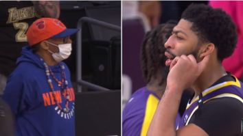 Anthony Davis And LeBron James Appear To Mock Spike Lee After The Knicks’ Heartbreaking Loss To The Lakers