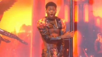 Lil Nas X Ripped His Pants Near His Crotch While Dancing On Stripper Pole During SNL Performance
