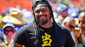 Marshawn Lynch’s Plan For Welcoming Aliens To Earth Proves We Need To Make Him Humanity’s Intergalactic Ambassador