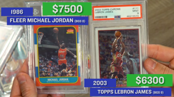 Michael Jordan vs. LeBron James? Breaking Down Which Rookie Trading Card Is The G.O.A.T.
