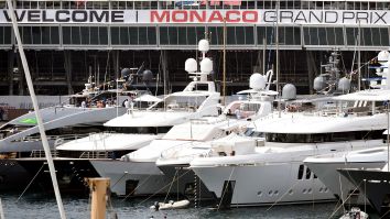 Feast Your Eyes On Faith, The $200 Million Superyacht That Was The Largest Boat At The Monaco Grand Prix