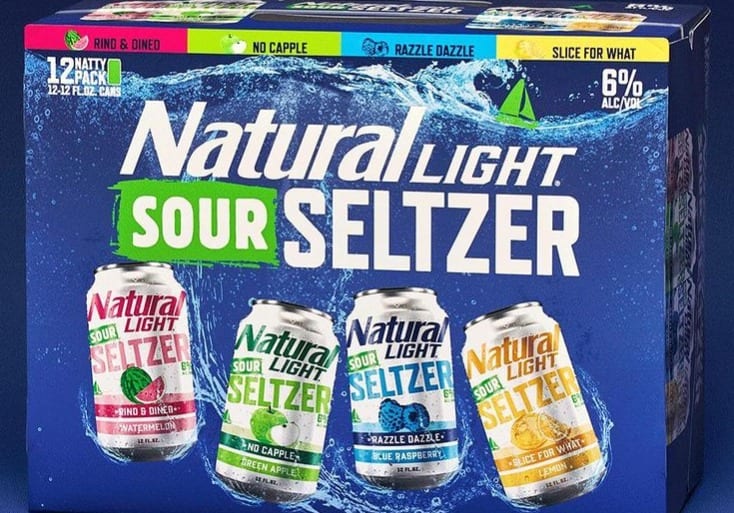 Natty Light Introduces Natty Light Sour Seltzer, With Four Distinct