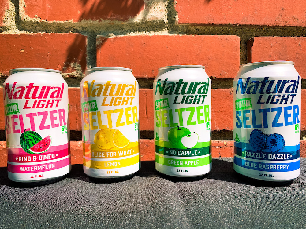 Natty Light Introduces Natty Light Sour Seltzer, With Four Distinct