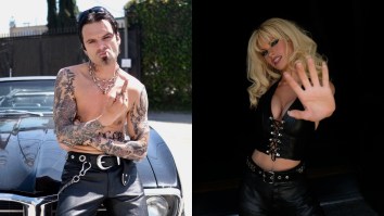 Sebastian Stan And Lily James Look INCREDIBLE As Tommy Lee And Pamela Anderson In First-Look Photos