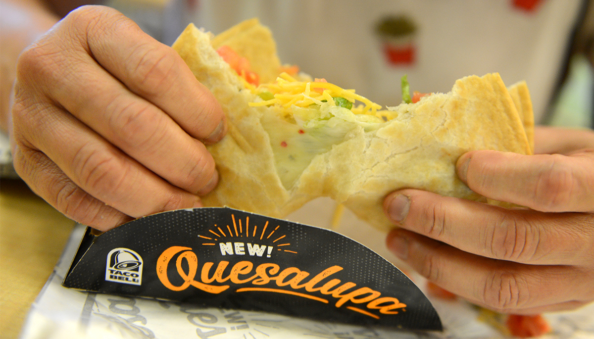 Taco Bell Is Discontinuing The Quesalupa (Again) And People Are Mad