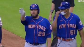 The Childlike Enthusiasm Of Mets Pitcher Tommy Hunter Following First MLB Hit Is Why Sports Are The Best