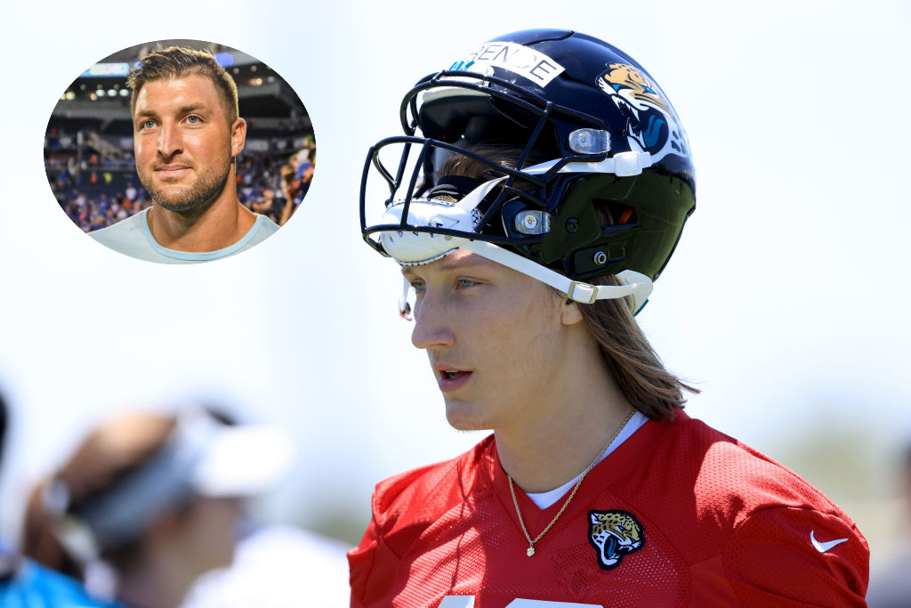 Jaguars QB Trevor Lawrence 'really excited to play with' Tim Tebow