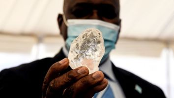 A Ridiculously Big 1,098-Carat Diamond Was Found In Botswana Making It The 3rd Largest In The World