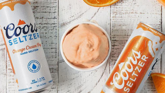 Coors Is Releasing A Booze-Infused Hard Seltzer Ice Cream And Summer Will Never Be The Same