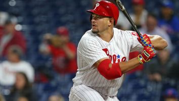 MLB Slugger Dylan Cozens Leaves Baseball To Pursue A Career In The NFL And Go From Mashing Home Runs To Mashing Heads