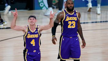 LeBron James Reacts To Teammate Alex Caruso Getting Arrested For Marijuana Possession