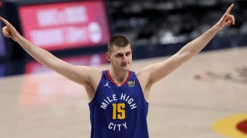 7-Ft Nikola Jokic Looks So Funny Being Escorted By Horse And Buggy To Receive His MVP Award