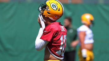 Packers Fans Freak Out After Backup QB Jordan Love Struggled On First Day Of Minicamp As Aaron Rodgers Holds Out